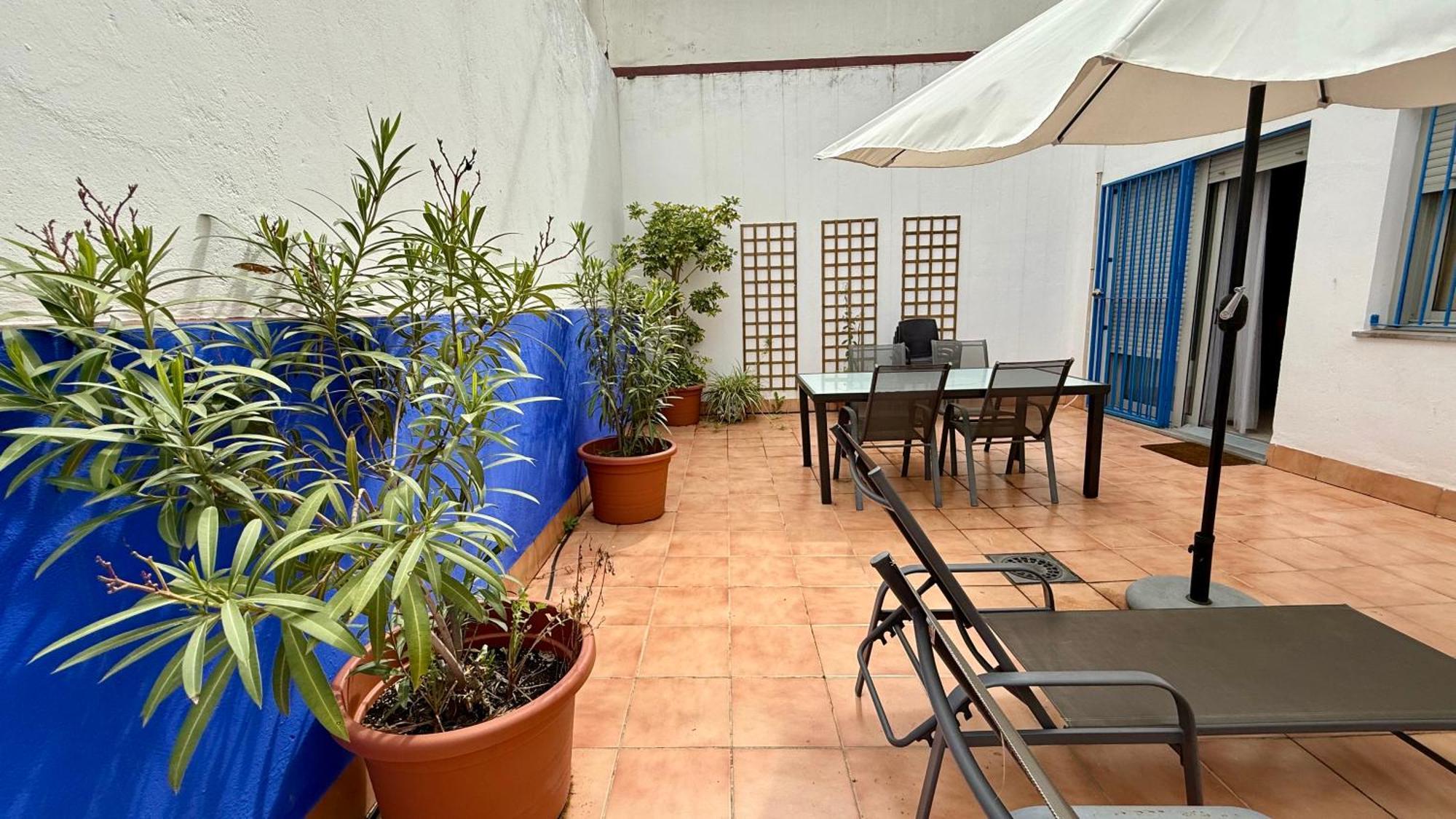 Apto T Patio Sevillano - Garaje Privado Exterior foto